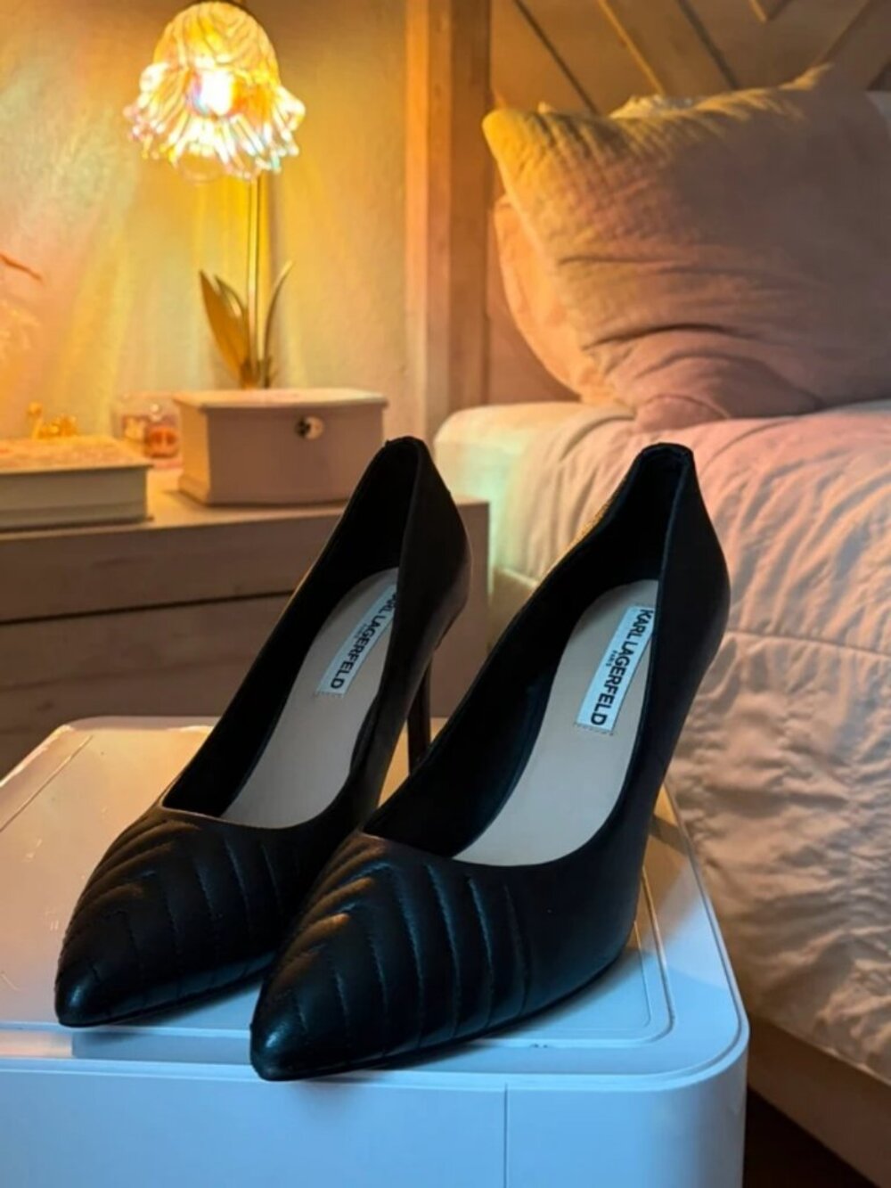 cute black heels